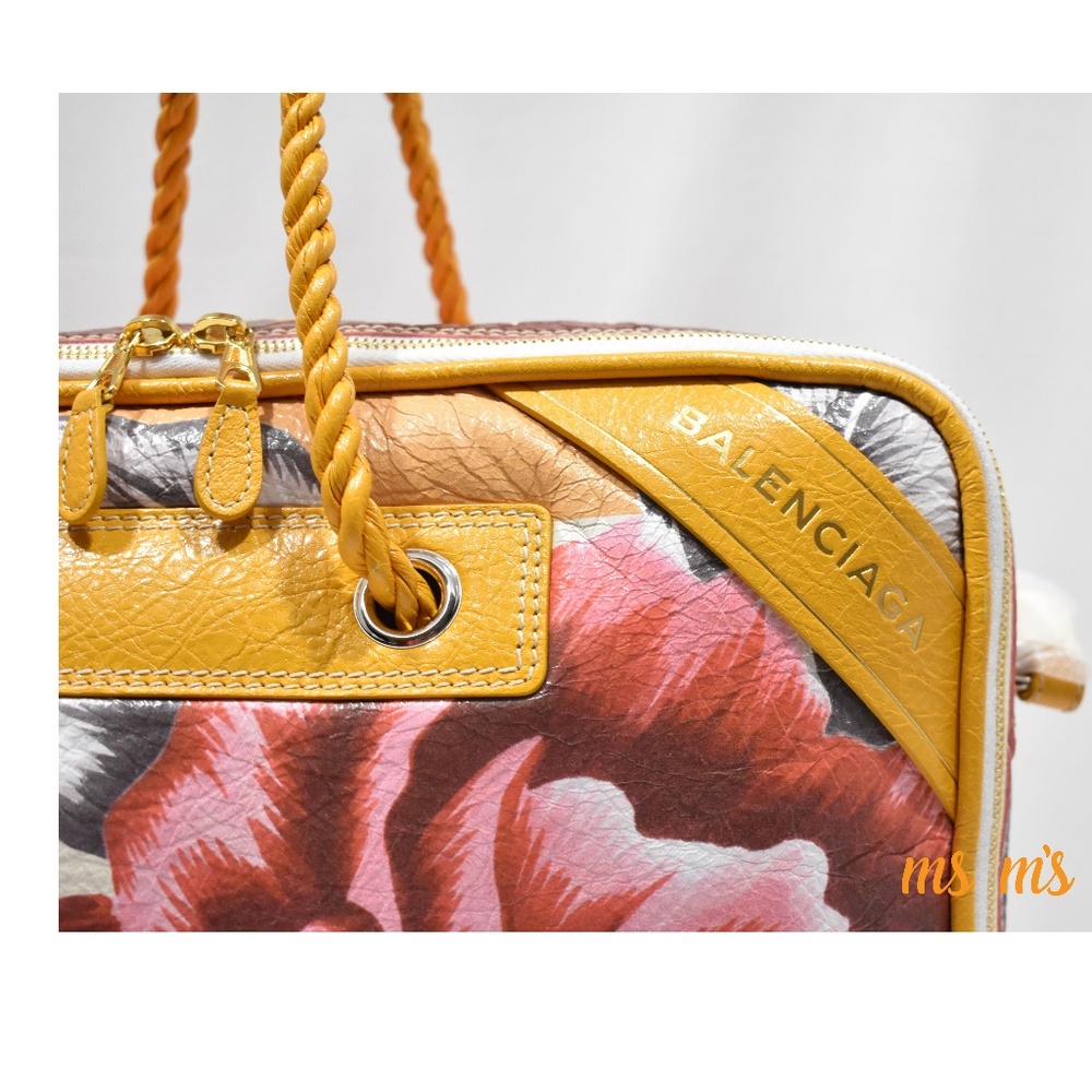 NWT Balenciaga Blanket Square Medium Floral Runway - Picture 4 of 8